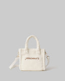 HINNOMINATE Borsa Teddy piccola art.HMACW00162_TMTS0246 Ecru