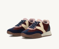 KEH NOO SNEAKERS DONNA KW 9724 NAVY/BORDEAUX