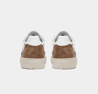 D.A.T.E. SNEAKERS UOMO COURT 2.0 VINTAGE CALF WHITE-CAMEL