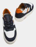 D.A.T.E. SNEAKERS UOMO COURT 2.0 NATURAL WHITE-BLUE