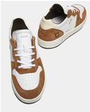 D.A.T.E. SNEAKERS UOMO COURT 2.0 NATURAL WHITE-CAMEL