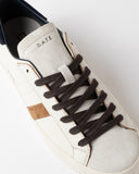 D.A.T.E. SNEAKERS UOMO HILL LOW WHITE  VINTAGE BLUE