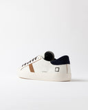 D.A.T.E. SNEAKERS UOMO HILL LOW WHITE  VINTAGE BLUE