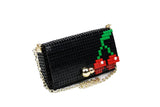 BAG&BLOCK BORSA A TRACOLLA CHERRIES