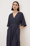 OTTOD'AME Abito midi con scollo a V   PCH_DA5359_2222