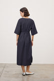 OTTOD'AME Abito midi con scollo a V   PCH_DA5359_2222