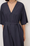 OTTOD'AME Abito midi con scollo a V   PCH_DA5359_2222