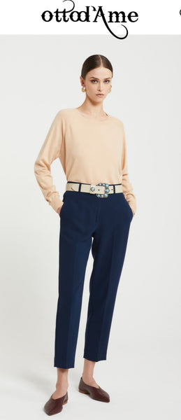 OTTOD'AME  PANTALONE LIM DP9391 2222 NIGHT