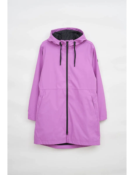 TANTA  RAINCOAT LUNGO VAND MULBERRY