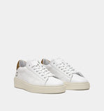 D.A.T.E. SNEAKERS UOMO LEVANTE CALF WHITE-MUD