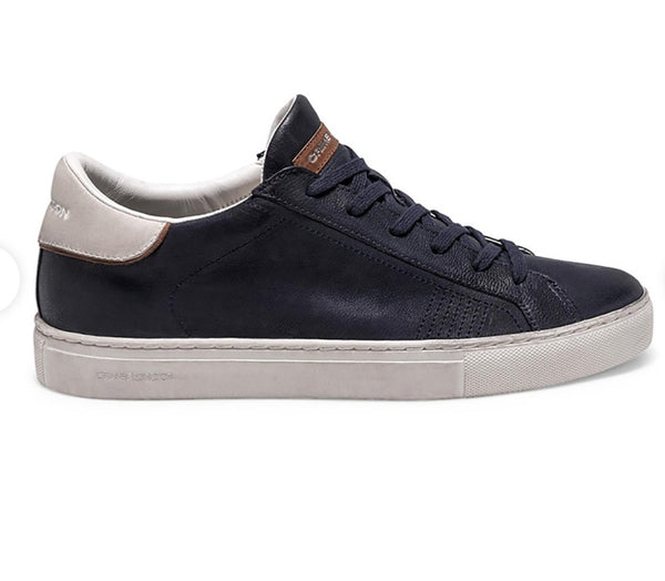 CRIME LONDON SNEAKERS UOMO ART12606 LOW TOP ESSENTIAL  BLUE