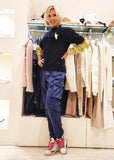 WHITESAND PANTALONI CON TASCHE DONNA 23WSD24 175 037 COL BLU