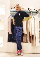 WHITESAND PANTALONI CON TASCHE DONNA 23WSD24 175 037 COL BLU