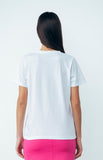 GAELLE PARIS TSHIRT  GAABW00339 BIANCO