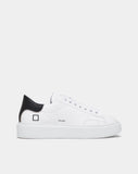 D.A.T.E. SNEAKERS DONNA SFERA  BASIC CALF   WHITE/BLACK