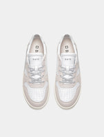 D.A.T.E. SNEAKERS DONNA COURT 2.0 SOFT WHITE-PINK