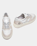 D.A.T.E. SNEAKERS DONNA COURT 2.0 SOFT WHITE-PINK