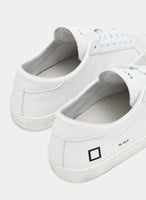 D.A.T.E. SNEAKERS UOMO HILL LOW CALF WHITE