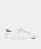 D.A.T.E. SNEAKERS UOMO  HILL LOW VINTAGE CALF WHITE-RUST