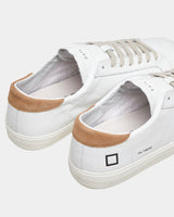 D.A.T.E. SNEAKERS UOMO  HILL LOW VINTAGE CALF WHITE-RUST