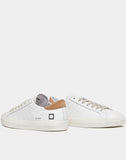 D.A.T.E. SNEAKERS UOMO  HILL LOW VINTAGE CALF WHITE-RUST