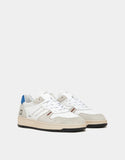 D.A.T.E. SNEAKERS UOMO COURT 2.0 NYLON WHITE-BLUETTE