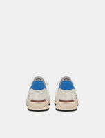 D.A.T.E. SNEAKERS UOMO COURT 2.0 NYLON WHITE-BLUETTE