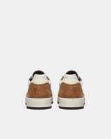 D.A.T.E. SNEAKERS UOMO COURT 2.0  NATURAL WHITE-CAMEL