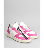 D.A.T.E. SNEAKERS DONNA COURT  WORKSHOP COLORED FUXIA