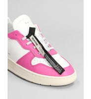 D.A.T.E. SNEAKERS DONNA COURT  WORKSHOP COLORED FUXIA