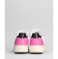 D.A.T.E. SNEAKERS DONNA COURT  WORKSHOP COLORED FUXIA