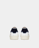 D.A.T.E. SNEAKERS UOMO BASE CALF WHITE-BLUE