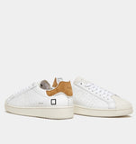 D.A.T.E. SNEAKERS UOMO BASE CALF WHITE-CUOIO