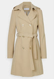 PATRIZIA PEPE TRENCH BEIGE TESSUTO BIELASTICO  CO0188/A2AW/B663