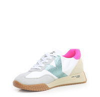 KEH NOO SNEAKERS DONNA S00KW9312 WHITE/SKY/FUXIA