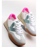 KEH NOO SNEAKERS DONNA S00KW9312 WHITE/SKY/FUXIA