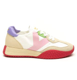 KEH NOO SNEAKERS DONNA S00KW9312 WHITE/PINK/LILLA