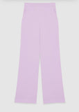 PATRIZIA PEPE Pantaloni a palazzo in sablè crepe 2P1603/A049-M495