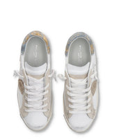 PHILIPPE MODEL   SNEAKERS DONNA PARIS   PRLD VDM1 Bianco e Azzurro