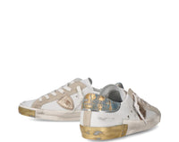 PHILIPPE MODEL   SNEAKERS DONNA PARIS   PRLD VDM1 Bianco e Azzurro