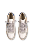 PHILIPPE MODEL  SNEAKERS UOMO NICE VNMU WX09 Bianco e Blu