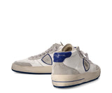 PHILIPPE MODEL  SNEAKERS UOMO NICE VNMU WX09 Bianco e Blu