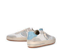 PHILIPPE MODEL  SNEAKERS UOMO NICE VNLU WX06 Bianco e Azzurro