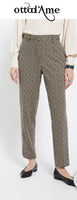 OTTOD'AME  Pantalone alla caviglia NIA_DP9648_1941 ecru