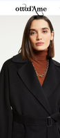 OTTOD'AME Cappotto lungo in misto lana FSC_DJ0011-1_1920