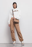 GAELLE PARIS  
Felpa Cropped Off White  GAABW01283