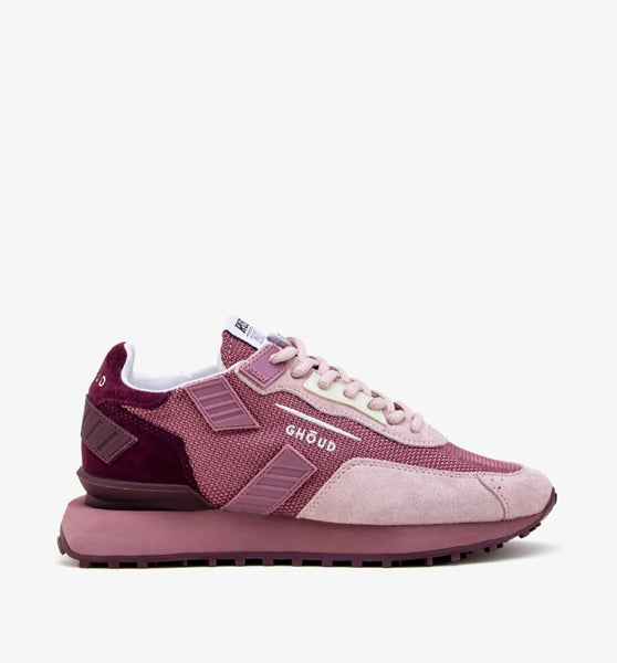 GHOUD VENICE SNEAKERS DONNA RUSH ONE DEGRADÉ ROSA MALVA RPLW-DE08