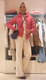 INVICTA DONNA PIUMINO CORTO CON CAPPUCCIO JW028LTKJ4_418 TEABERRY PINK