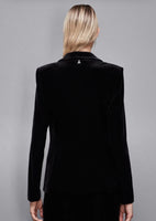 PATRIZIA PEPE Giacca in velluto "Essential" 2S1500_J230_K103