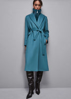 PATRIZIA PEPE  Cappotto con cintura in panno "Essential"  2O0167_A171_G592